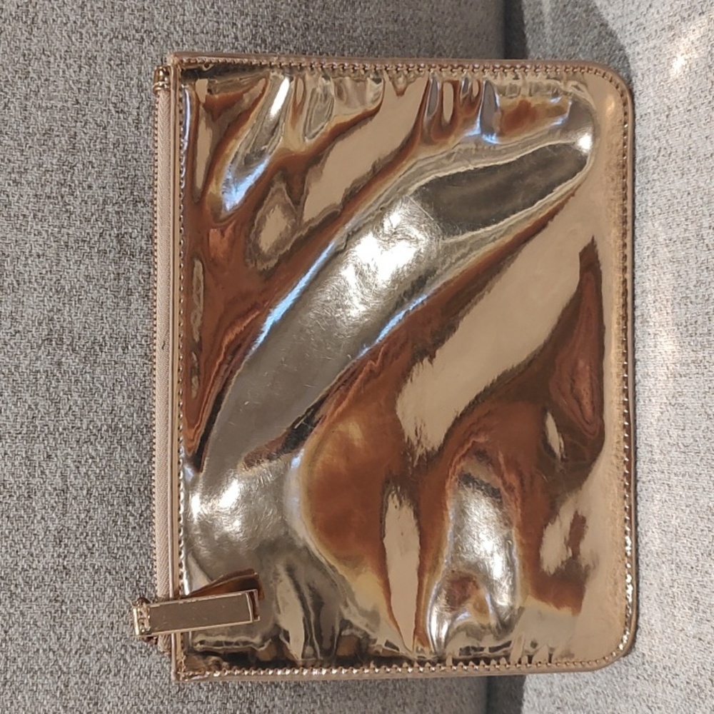 West Emory Gold Mirror Pouch Used